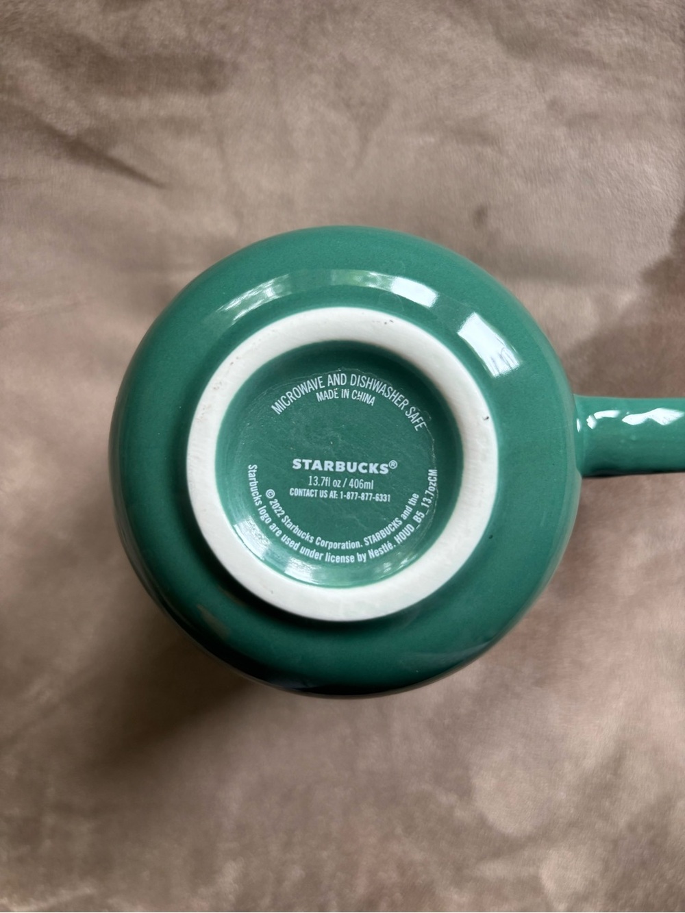 NWOT Starbucks Collector’s Item Forest Green Mug 2022 - Picture 7 of 9